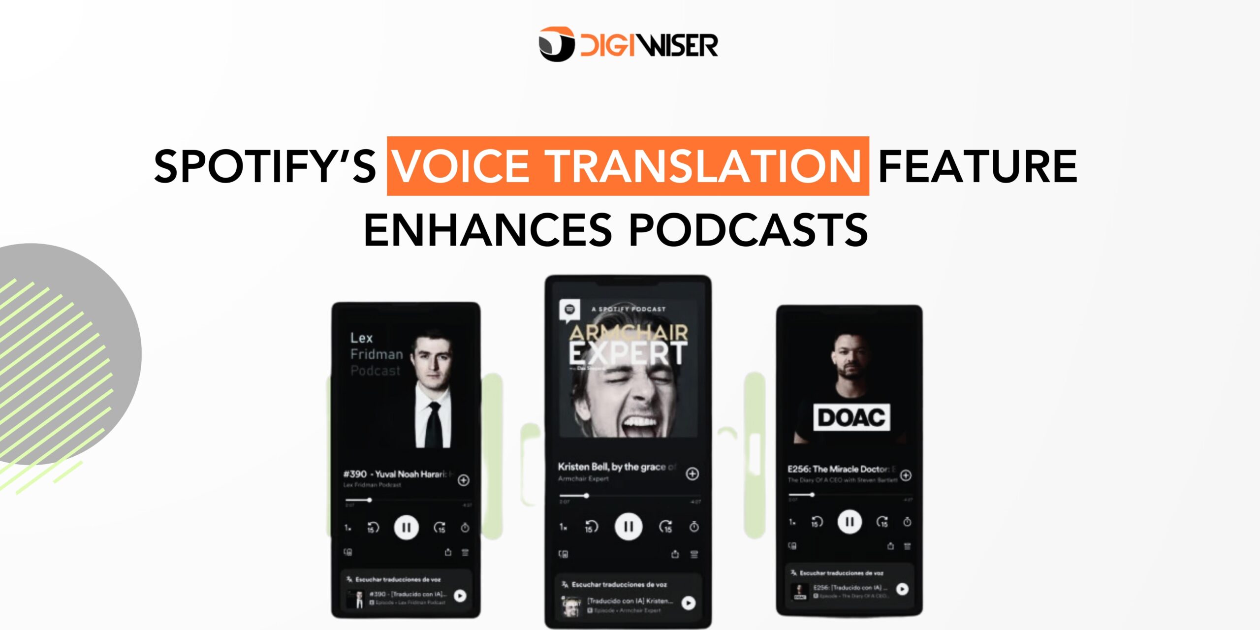 Spotify's Voice Translation Feature Enhances Podcasts