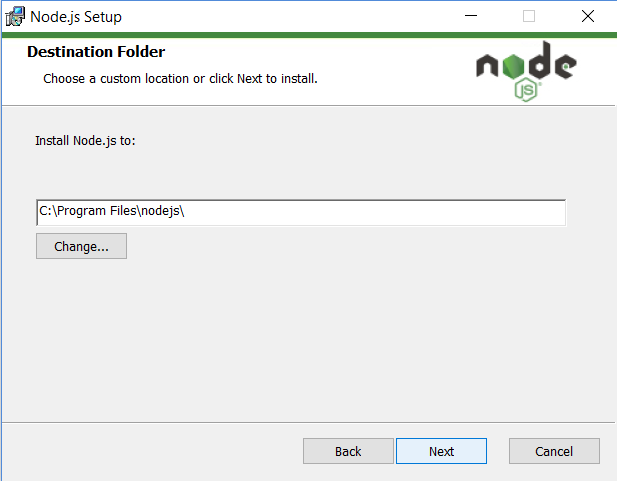 NodeJs File Setup